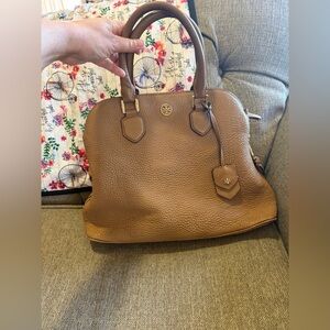 Tory Burch Tan Leather Satchel